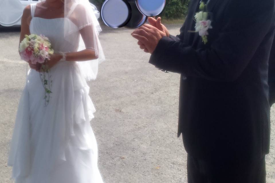 Bouquet mariée et boutonnière