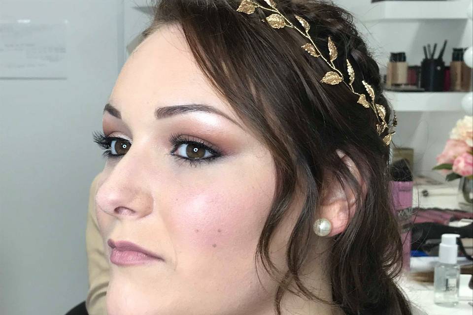 Maquillage Nude sophistiqué