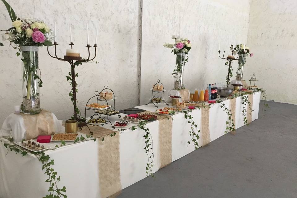 Buffet champêtre