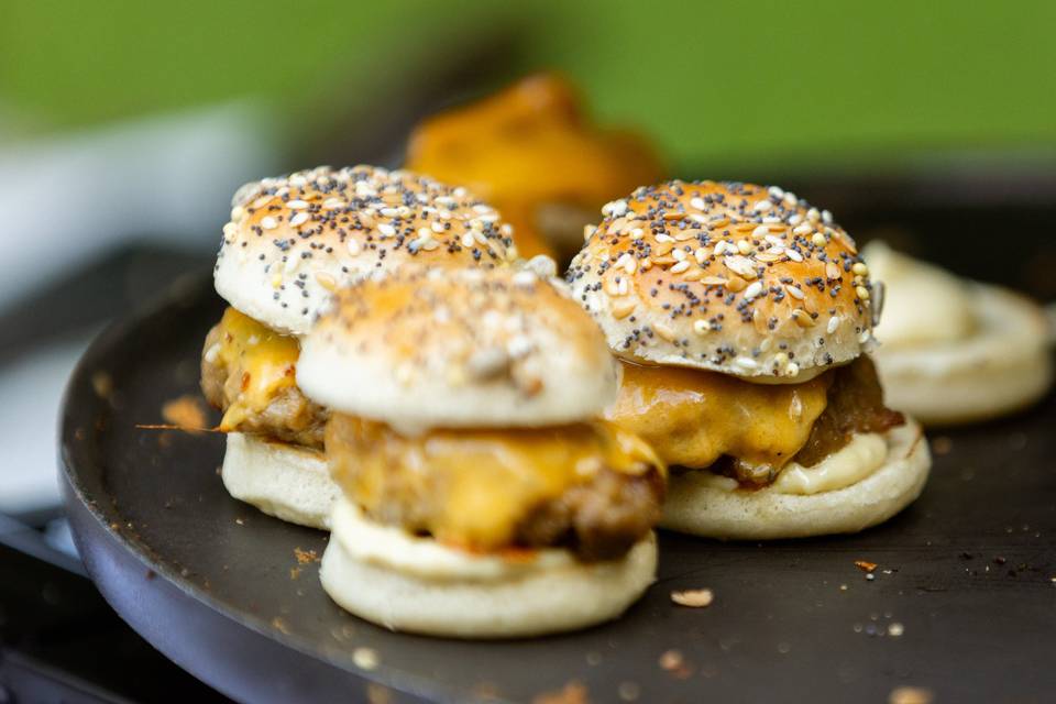 Animation mini burgers