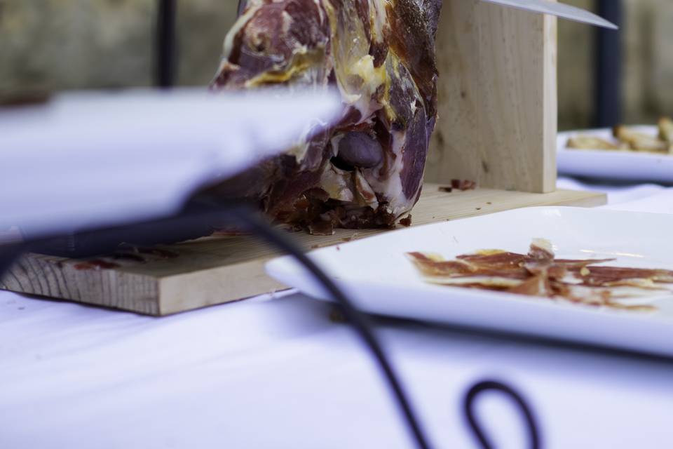 Animation découpe de jambon