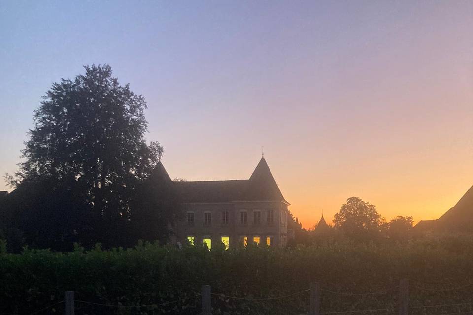Chateau cote parcet piscine