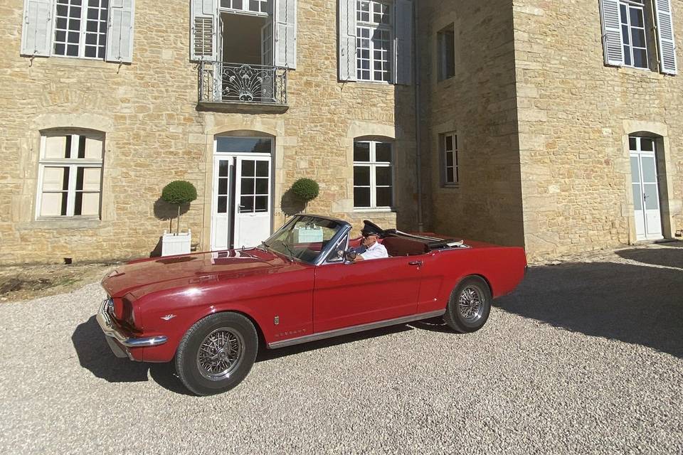 Option Mustang avec chauffeur