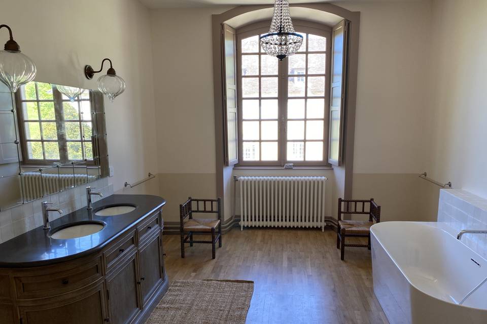Salle de bain du château