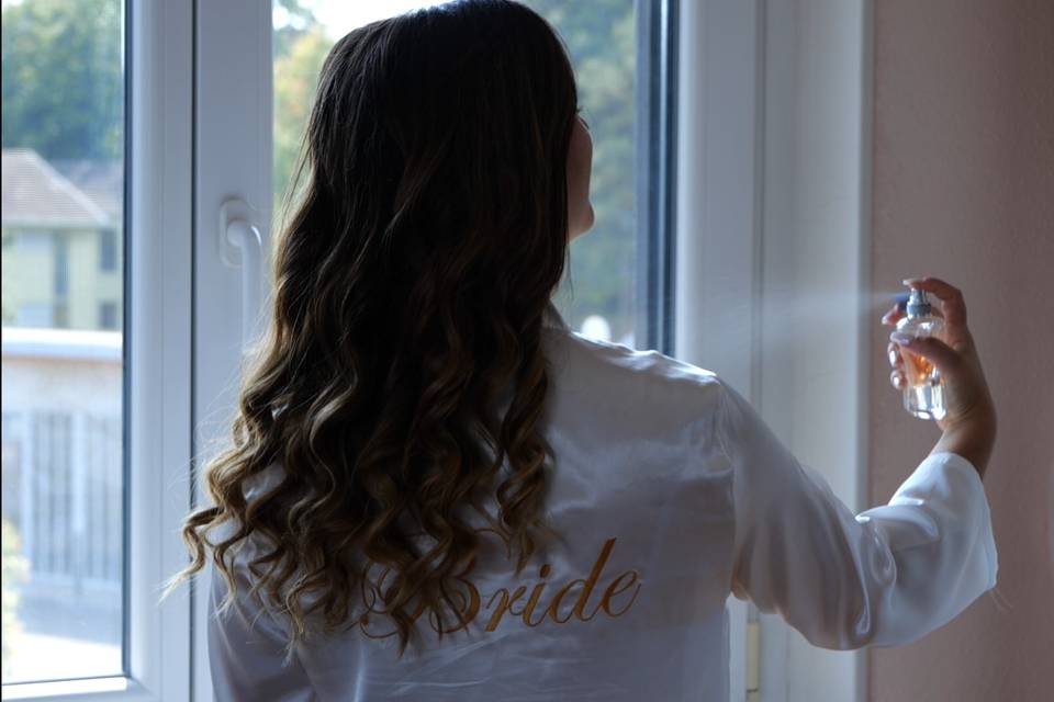 Préparatifs mariée
