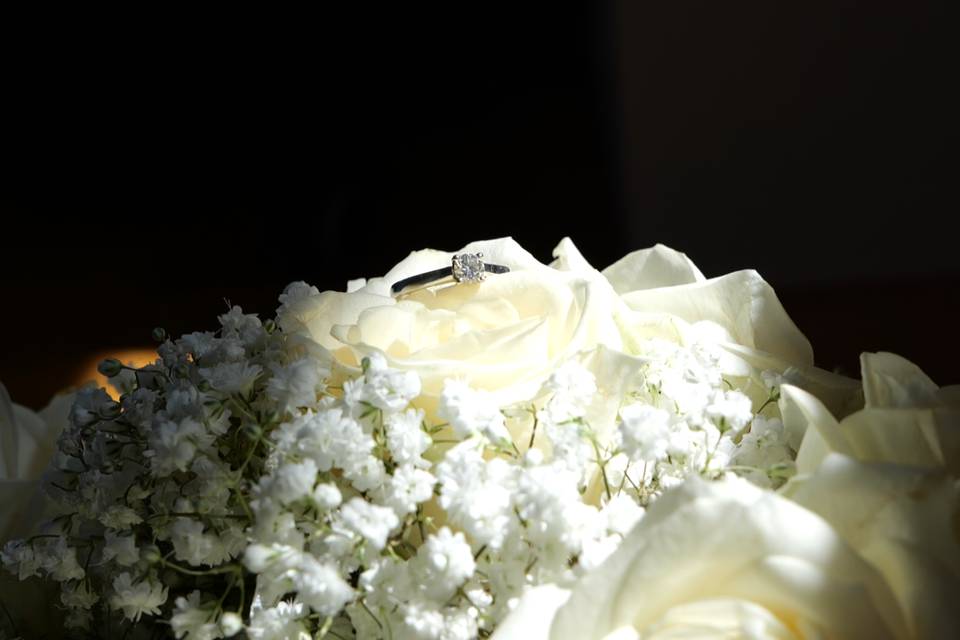 Bouquet et bague