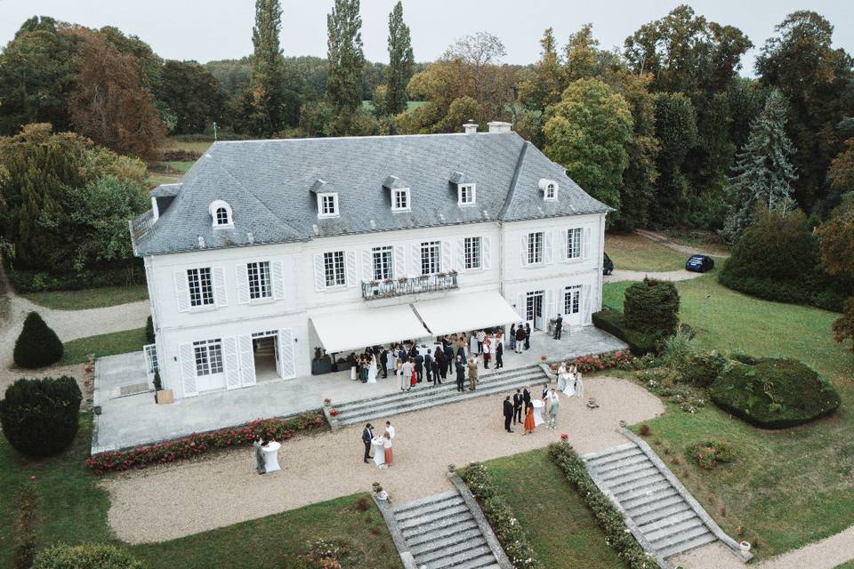 Vue aérienne