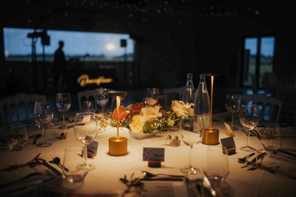 Table et lumière