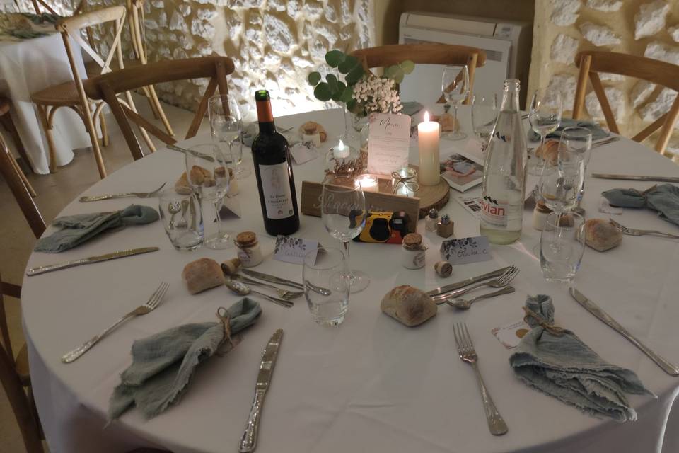 Table invité