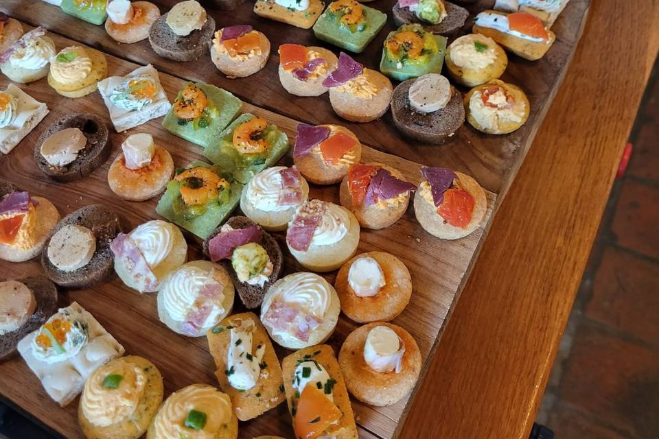 Des canapés