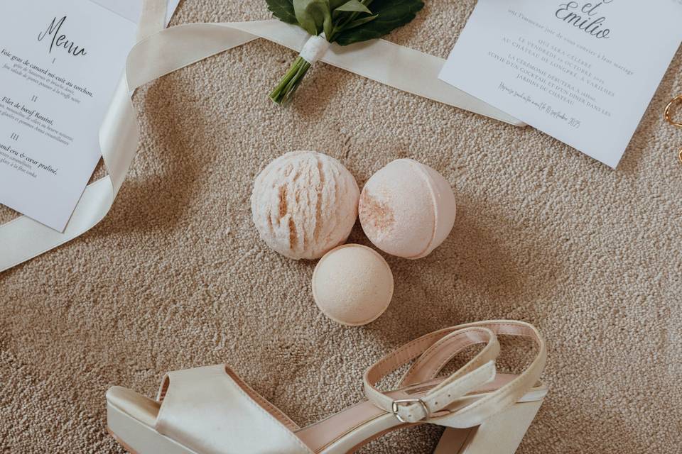 Boules de bain