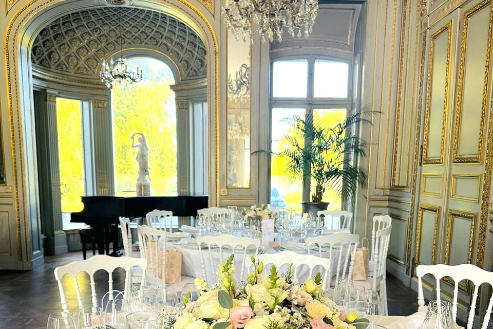 Mariage romantique Chateau