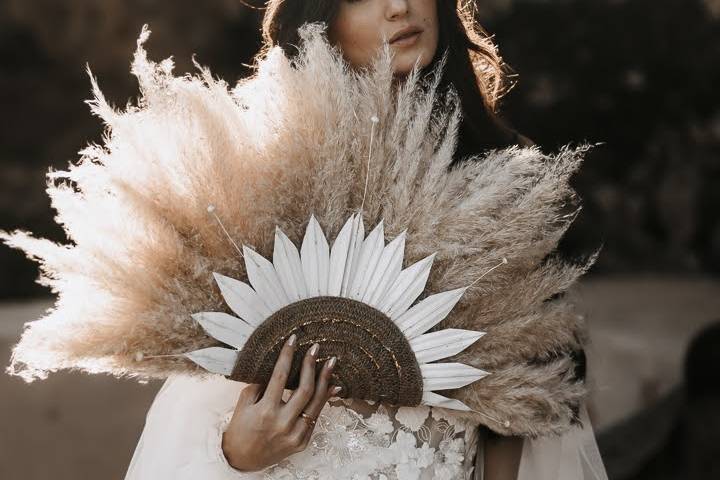 Bouquet éventail