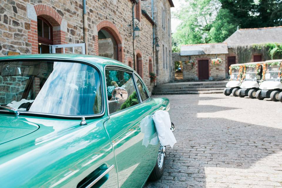 Voiture des mariés