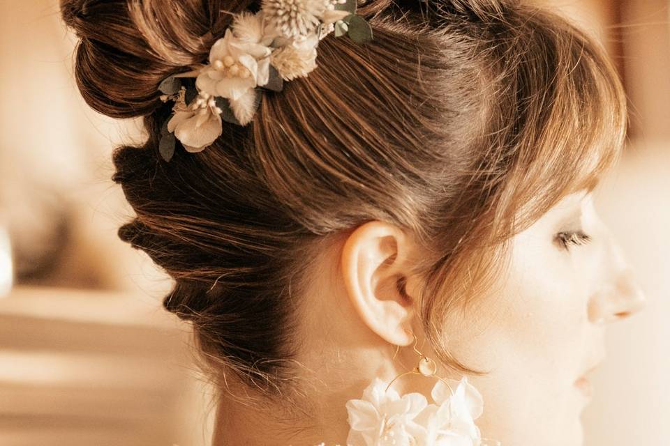 Pinces et boucles d'oreille
