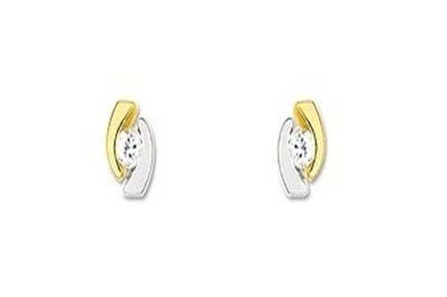 Boucles d'oreilles Joelli saphir et diamant