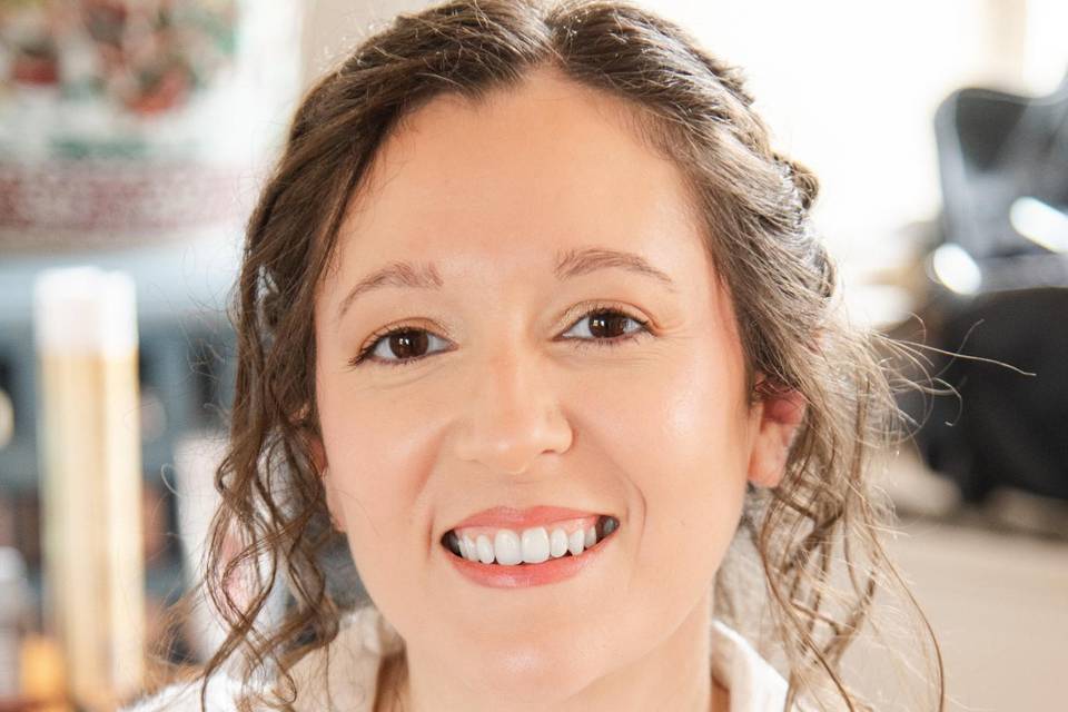 Maquillage mariée lumineux