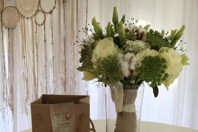 Bouquet de mariée Bohème