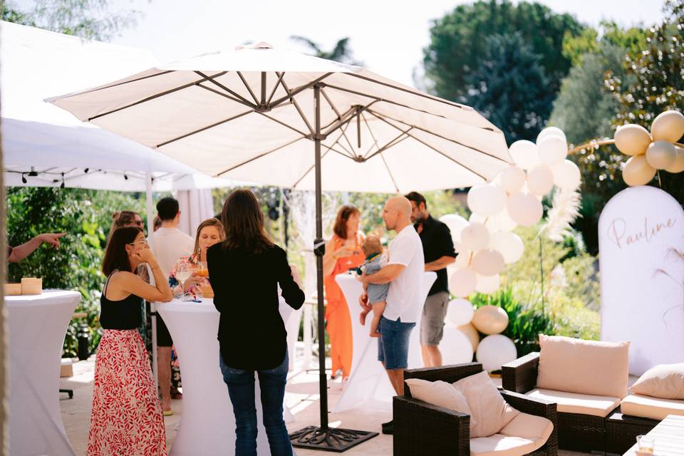 Terrasse salle intérieure