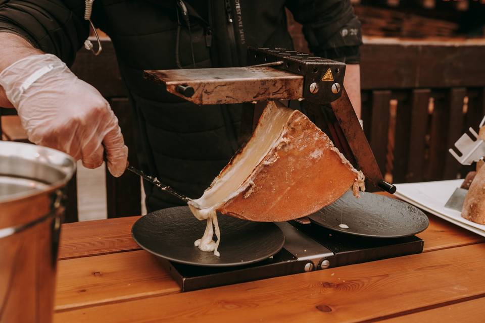 Stand raclette