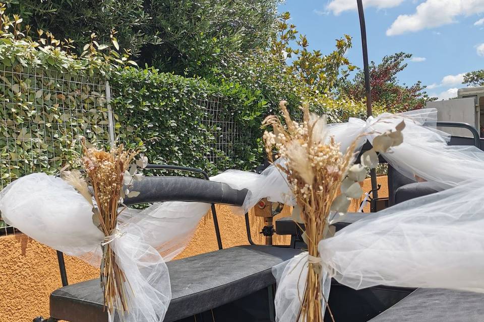 Bouquets de la décoration