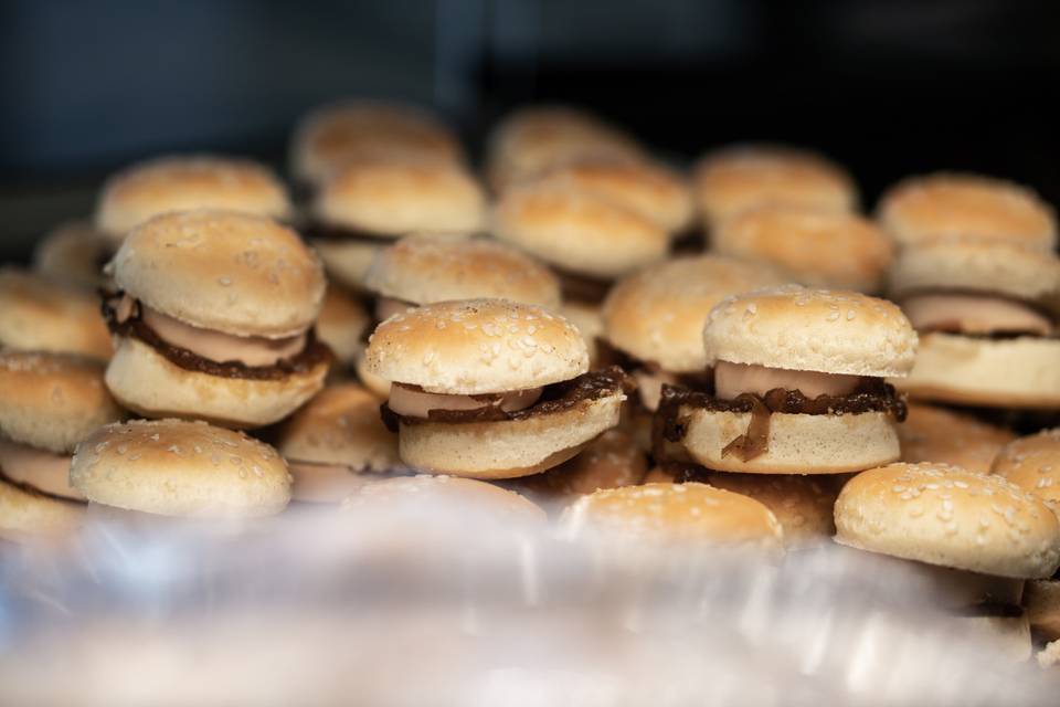 Burger foie gras