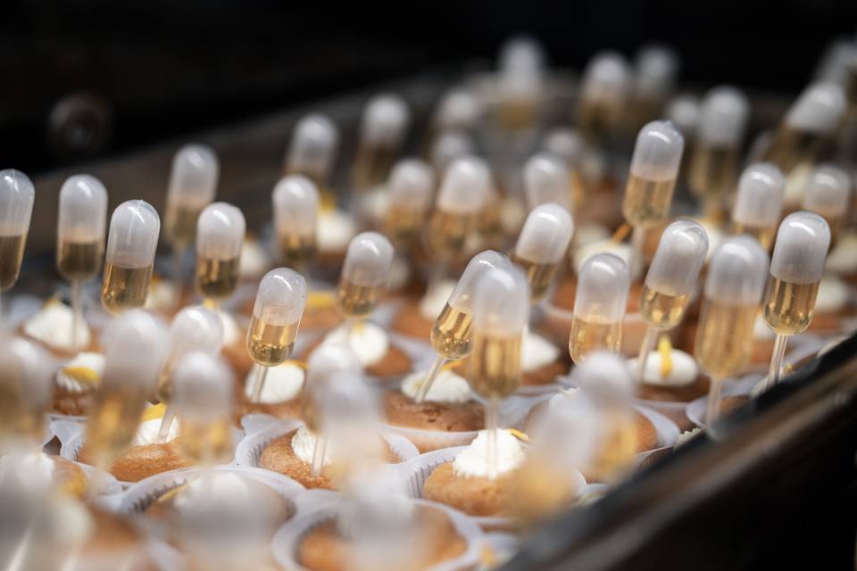Mini baba au rhum