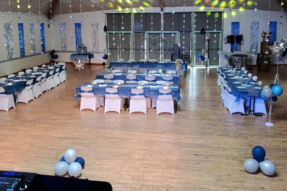 Salle du plan d'eau de verruye