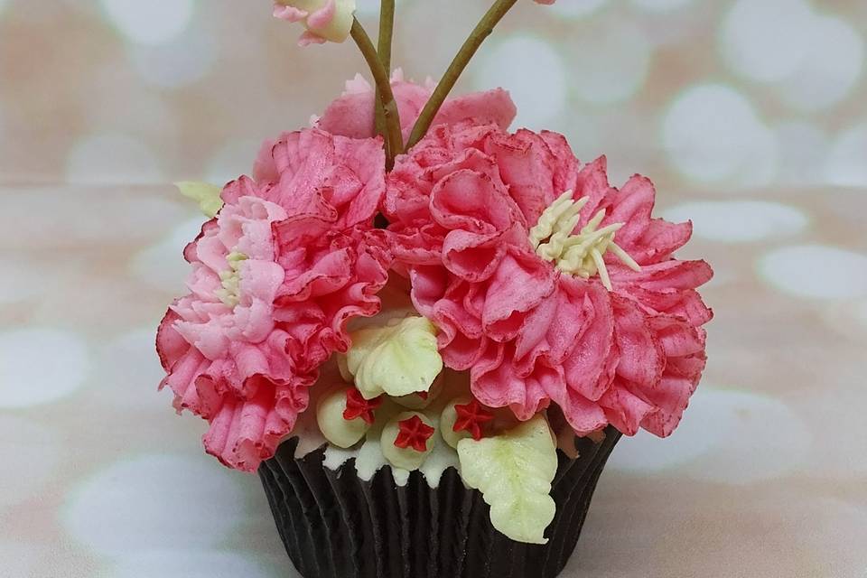 Cupcake fleuri
