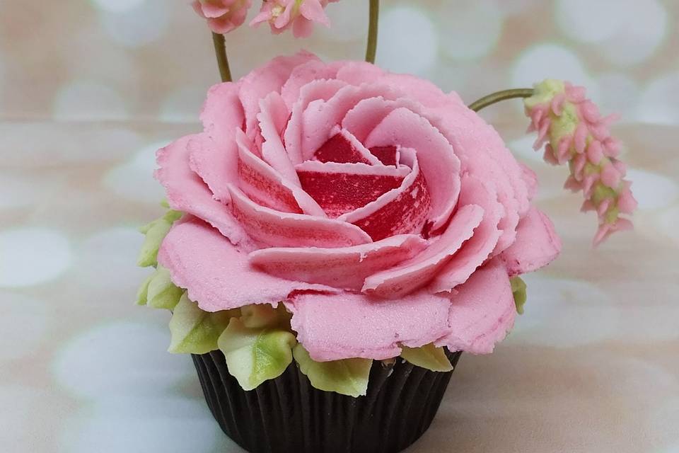 Cupcake fleuri