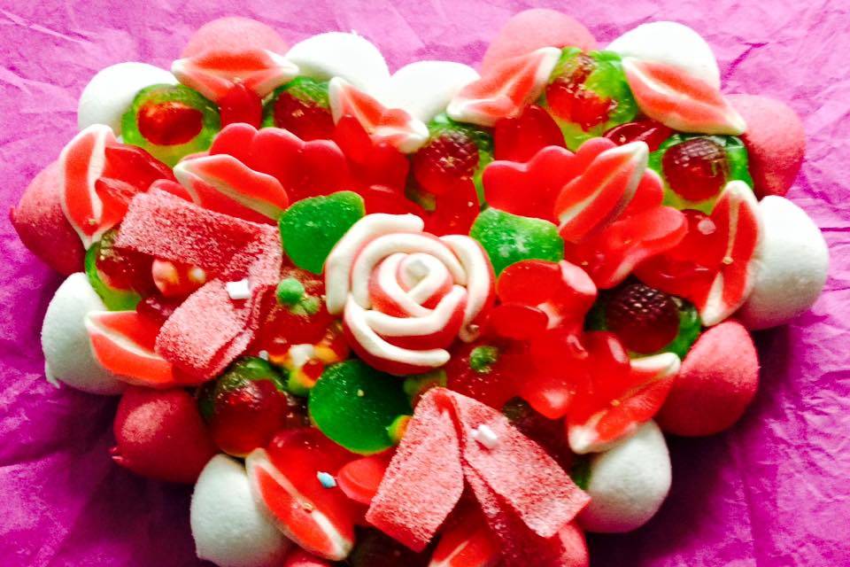 Coeur en bonbons