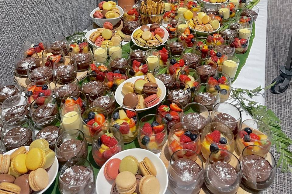 Buffet desserts