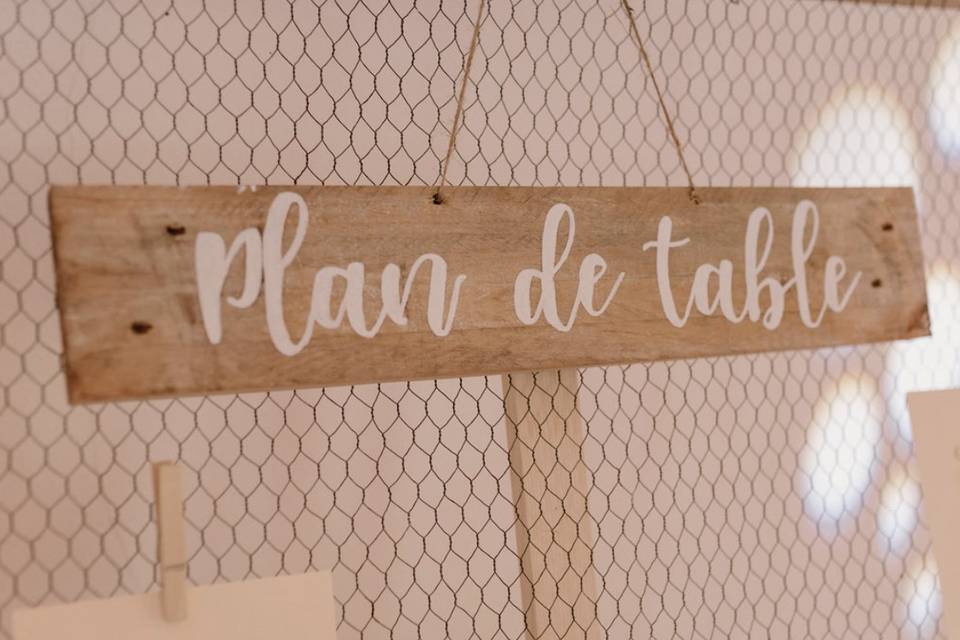 Plan de table