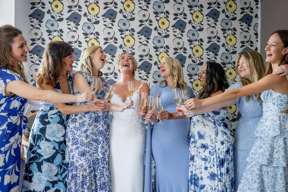 Champagne entre copines