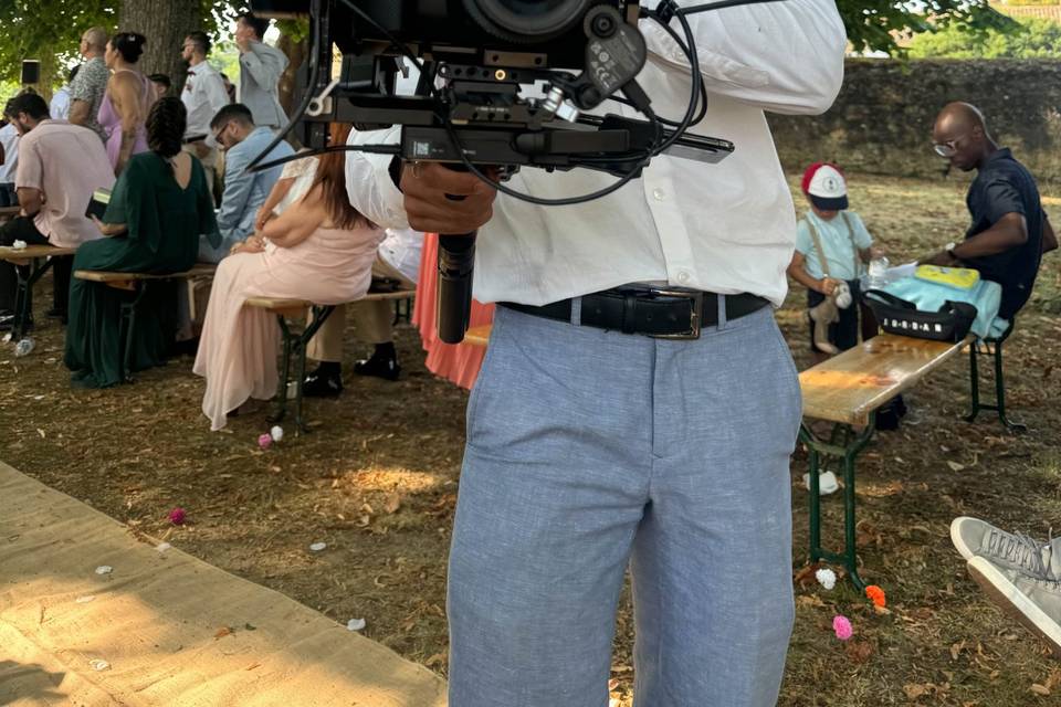 En plein action