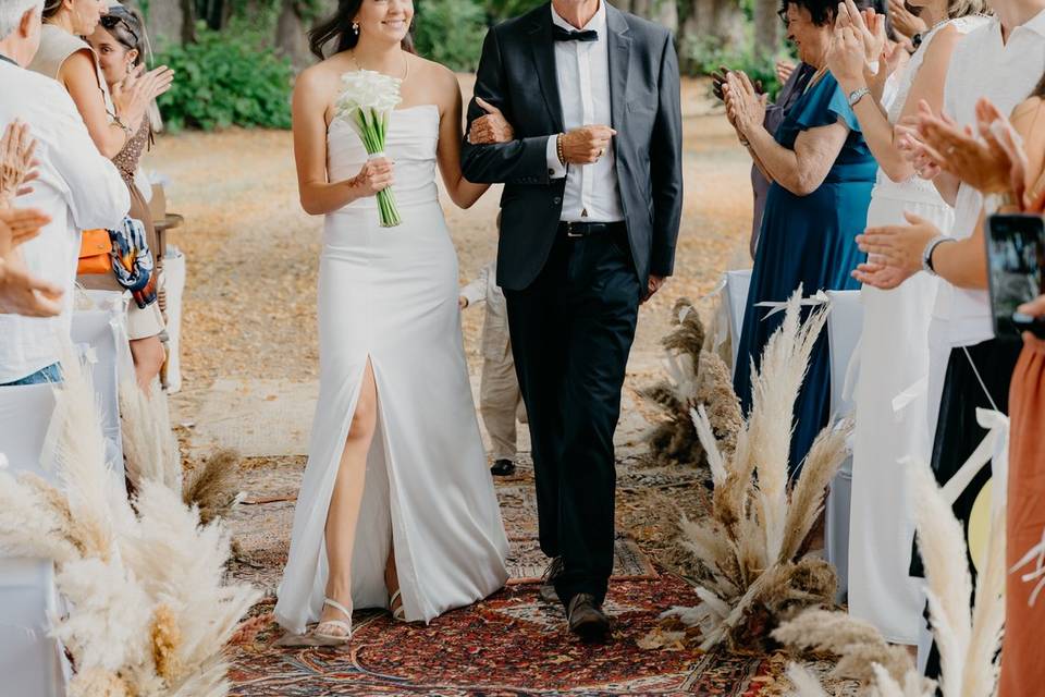 Entrée cérémonie de la mariée