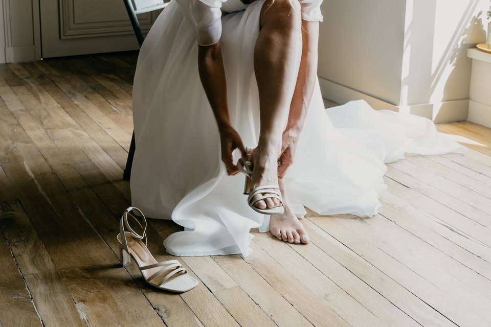Préparatif mariée