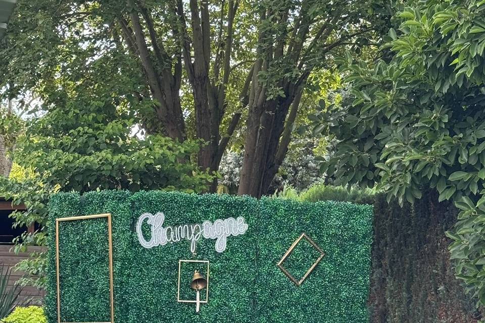 Mur à champagne