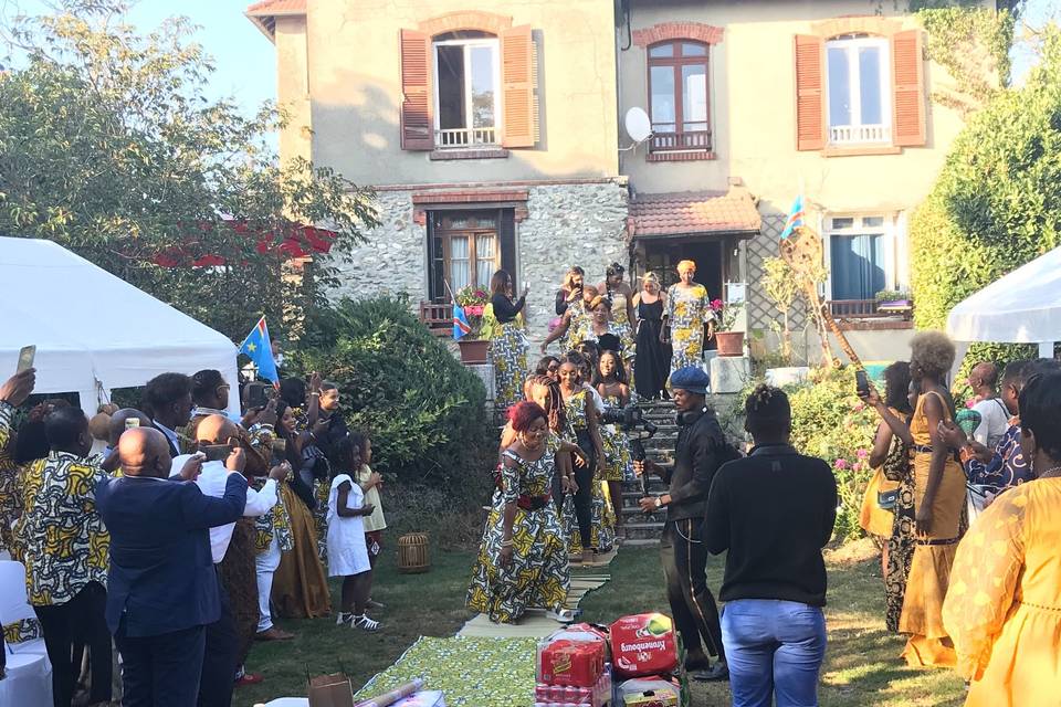 Sortie de la mariée