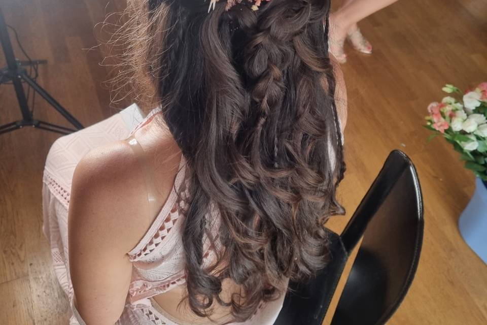 Coiffure lâchée