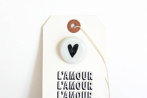 Cadeau Badges porcelaine