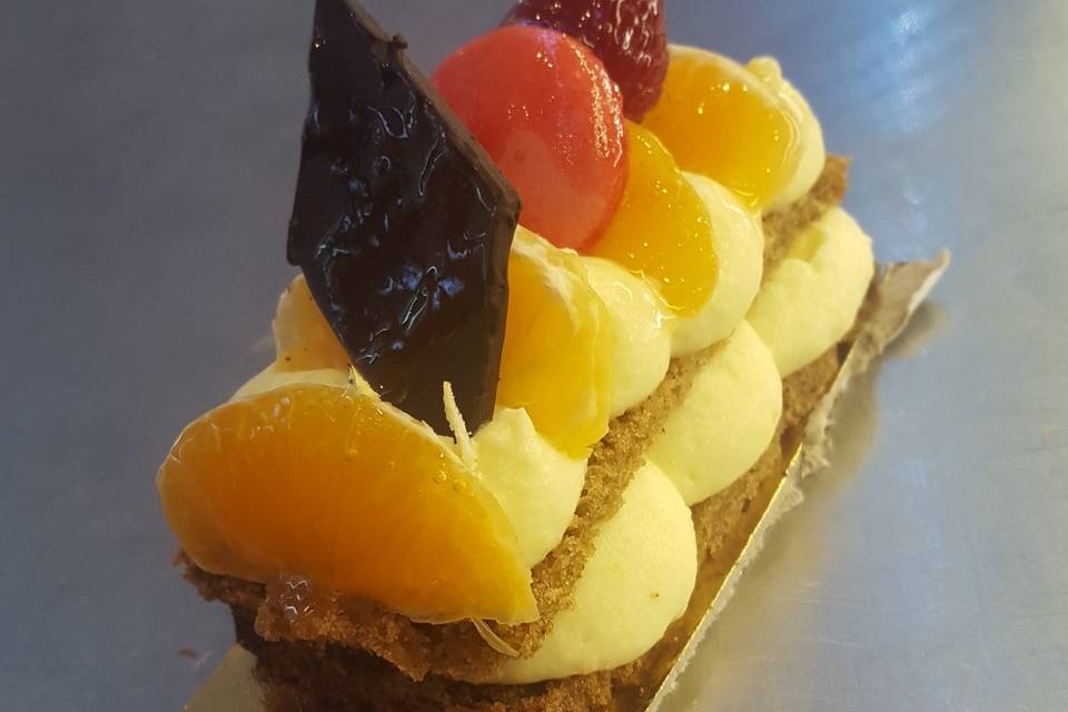 Mille feuille pain d'épices