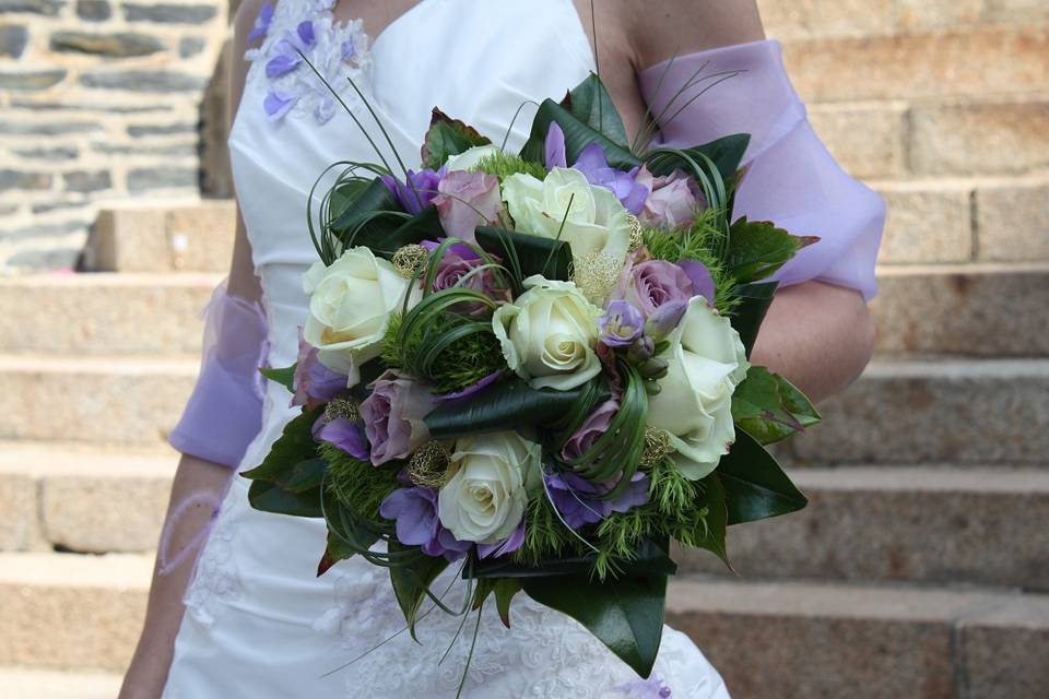 Bouquet de mariée Mélanie