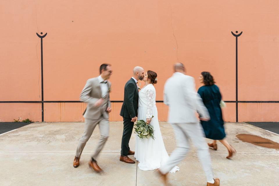 Photo de couple fronton