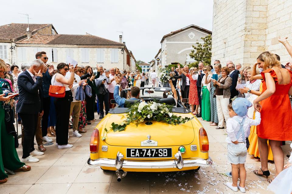 Voiture mariage