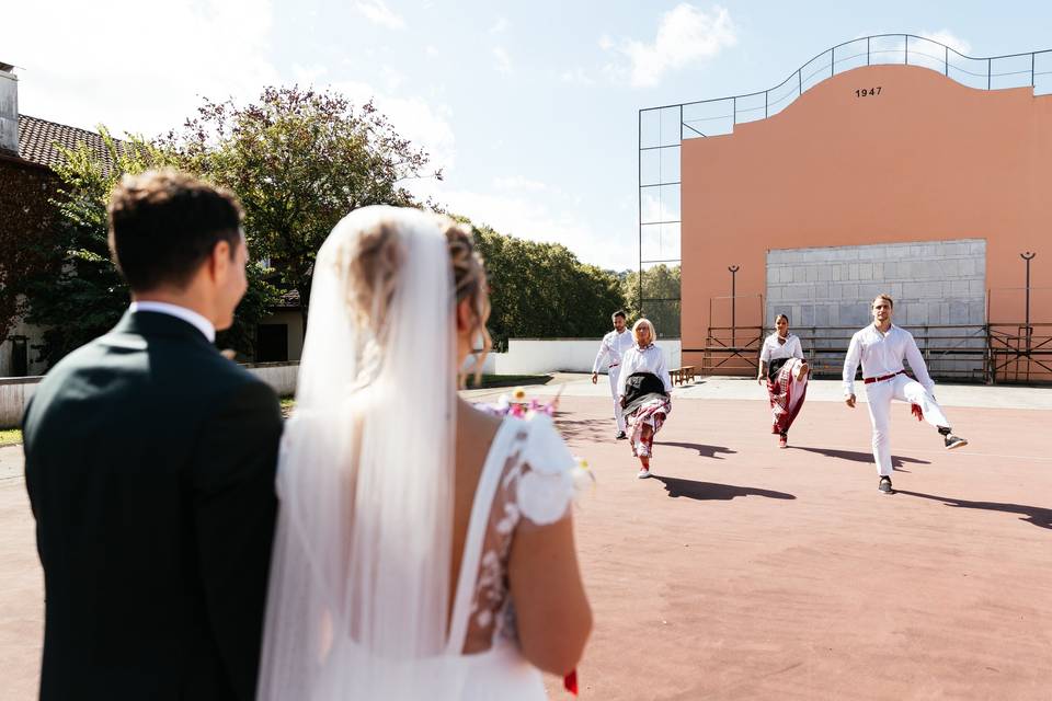 Danse basque mariage