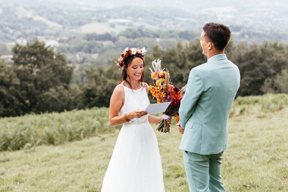 Voeux mariage pays basque