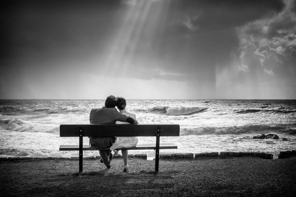 Couple ,noir et blanc