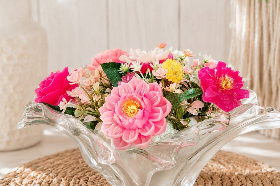 Coupe fleurie