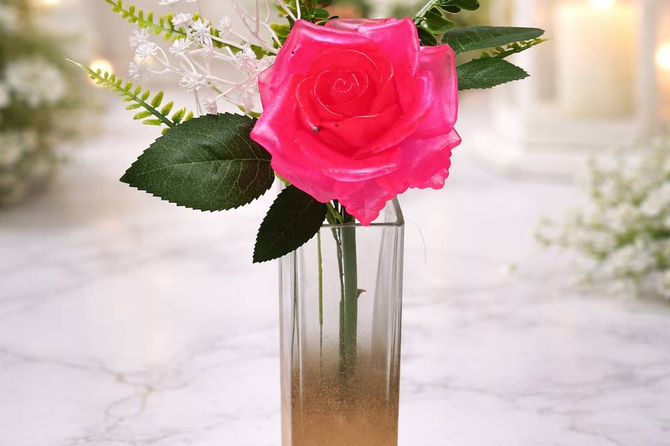 Rose d'éclat